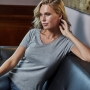 Tee Jays Luxury V-veida sieviešu krekls