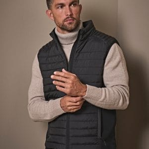 Tee Jays vīriešu veste ar rāvējslēdzēju