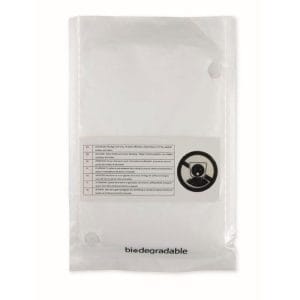 Biodegradable lietus pončo