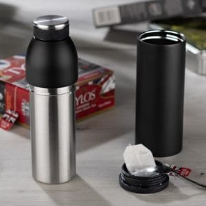 DUAL 850ml termopudele ar krūzi