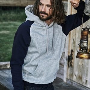 Tee Jays divu toņu vīriešu hūdijs