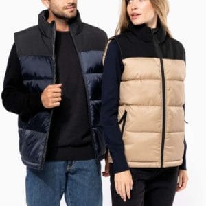 UNISEX BI-TONE veste