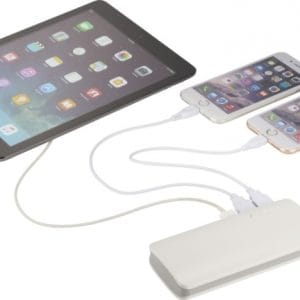USB Spare 10.000 mAh uzlādes stacija