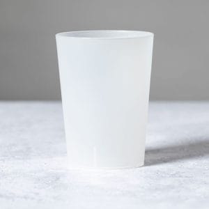 Nirmal 500ml matēta plastmasas glāze